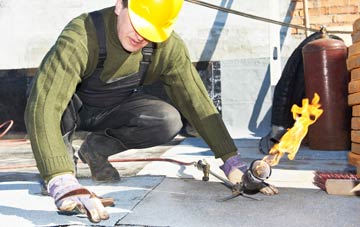 Harlington flat roof construction